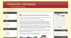 Desktop Screenshot of musik.sallingberg.at